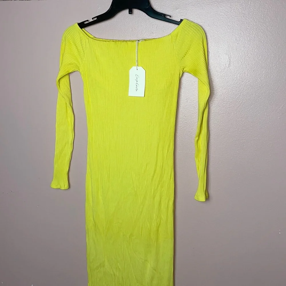 Enza Costa A Coste Off Shoulder LS Dress - Picture 2 of 6